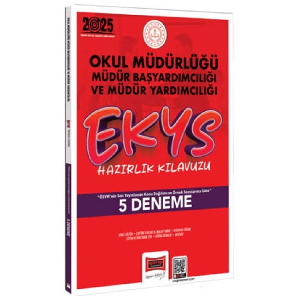 YARGI 2025 EKYS OKUL MÜDÜRLÜĞÜ MÜDÜR BAŞYARDIMCILIĞI VE MÜDÜR YARDIMCILIĞI TAMAMI ÇÖZÜMLÜ 5 DENEME