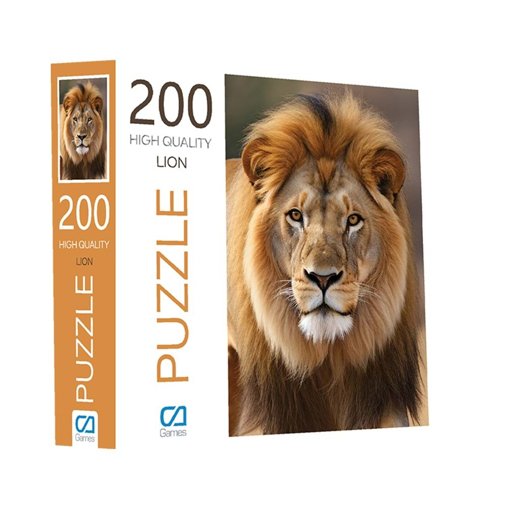 CA GAMES ASLAN 200 PARÇA PUZZLE-CA.6201