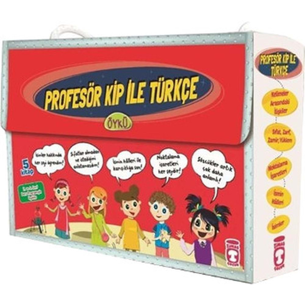 PROFESÖR KİP İLE TÜRKÇE 5 KİTAP -TİMAŞ