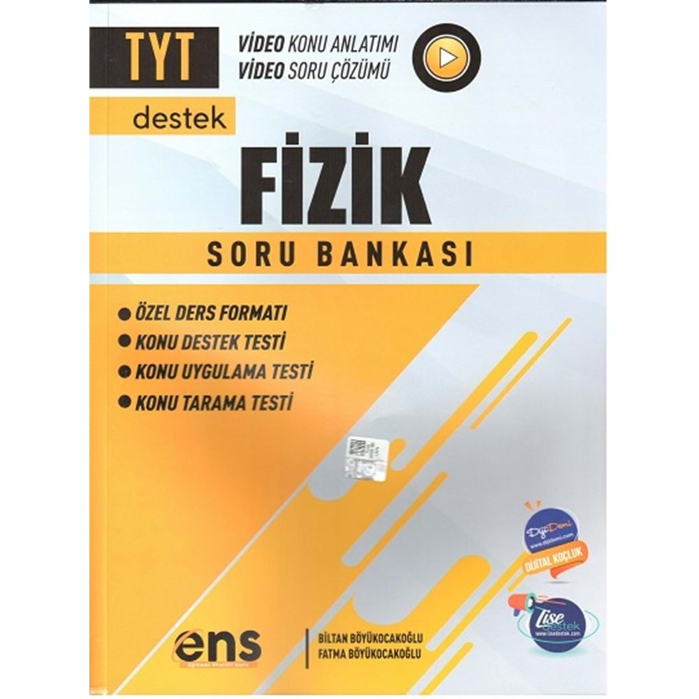 ENS DESTEK TYT FİZİK SORU BANKASI-2025