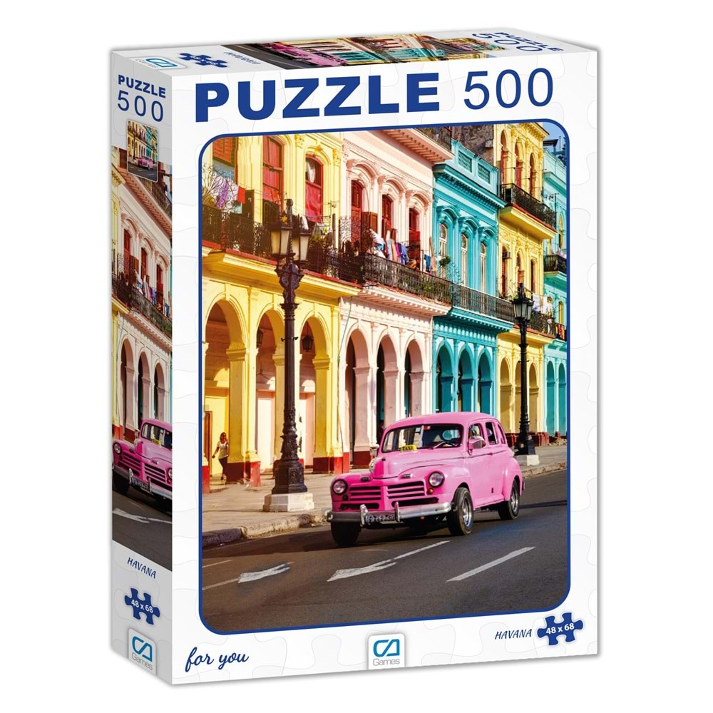 CA GAMES PUZZLE 500 PARÇA HAVANA-CA.7503