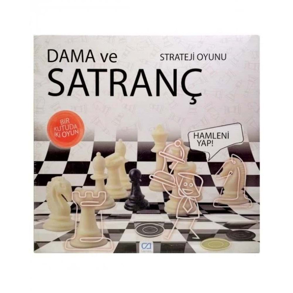 CA GAMES DAMA VE SATRANÇ STRATEJİ OYUNU-CA.5188