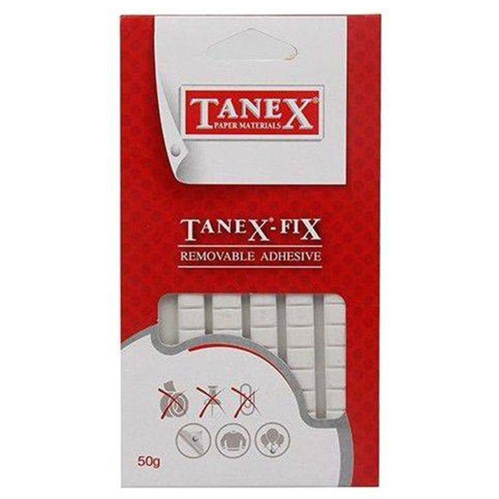 TANEX FİX HAMUR YAPIŞTIRICI BEYAZ 50 GR-TFIX001050