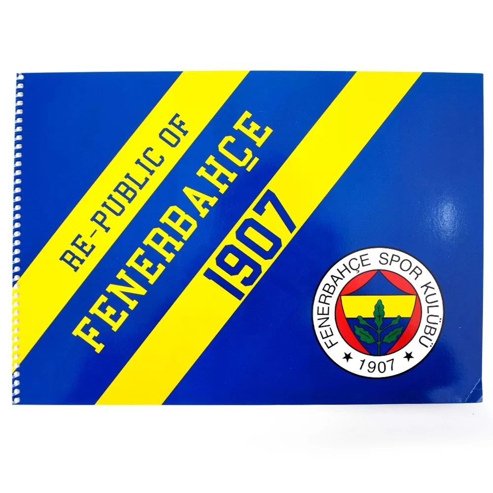 TİMON FENERBAHÇE RESİM DEFTERİ SPİRALLİ KARTON KAPAK 24*34 15 YAP-463633