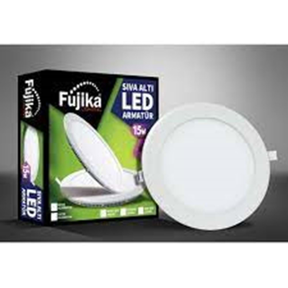 FUJİKA FLP118 LED PANEL BEYAZ 15W YUVARLAK