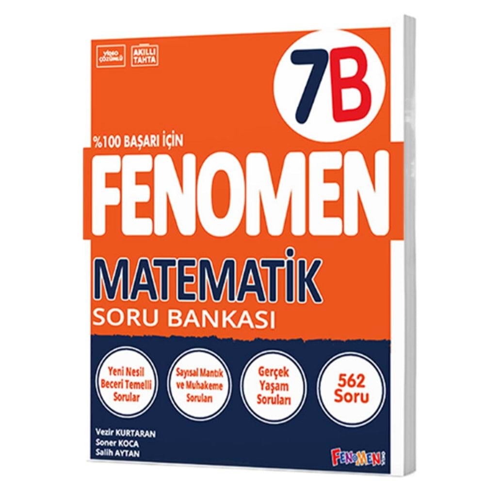 GAMA FENOMEN 7.SINIF MATEMATİK (B) SORU BANKASI