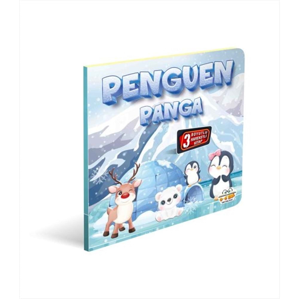 PENGUEN PANDA 3 BOYUTLU HAREKETLİ KİTAP-AHMET Ş. GÜLLÜOĞLU-0-6 YAŞ YAYINLARI