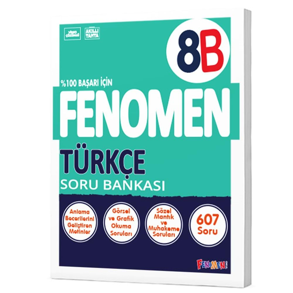 GAMA FENOMEN 8.SINIF TÜRKÇE (B) SORU BANKASI