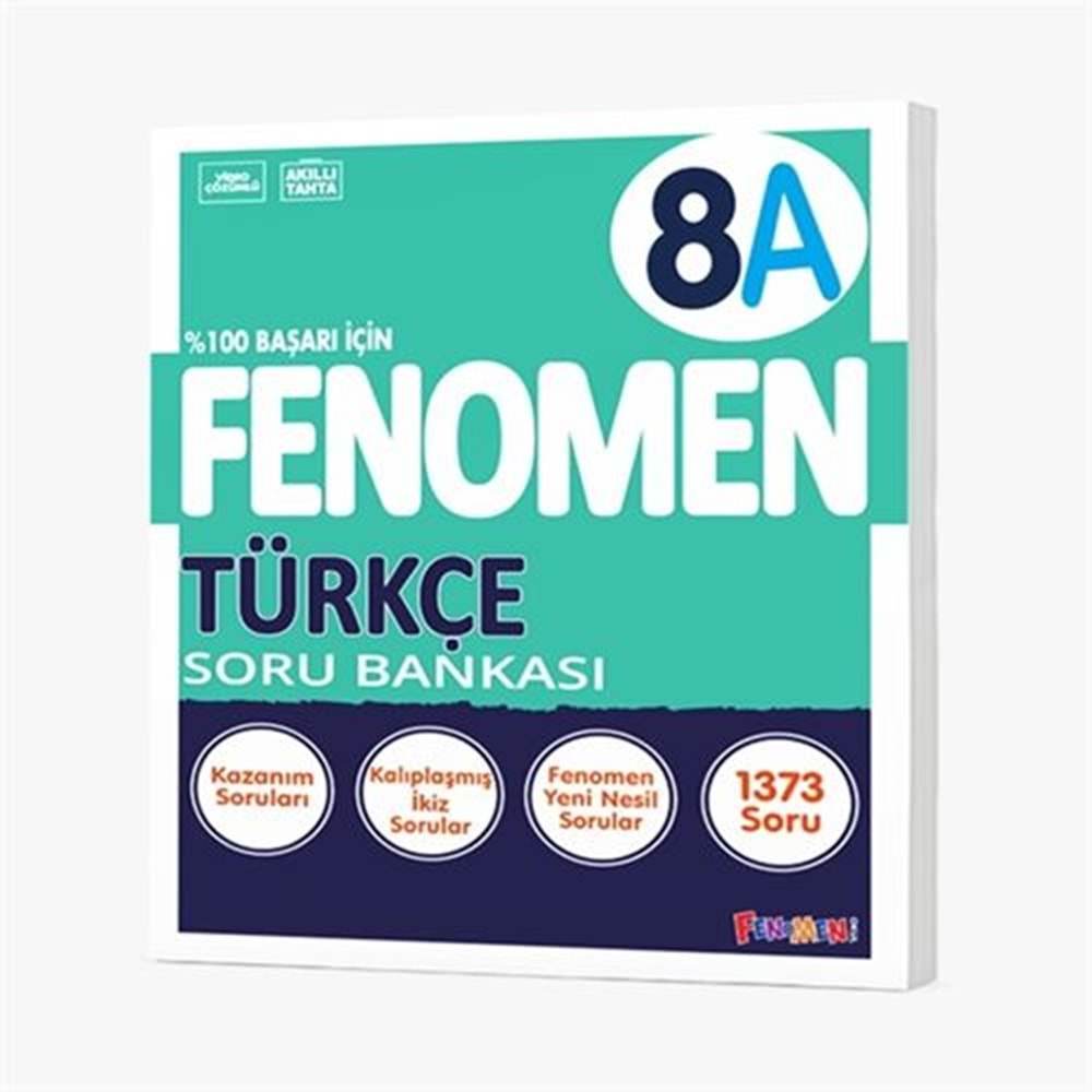 GAMA FENOMEN 8.SINIF TÜRKÇE (A) SORU BANKASI