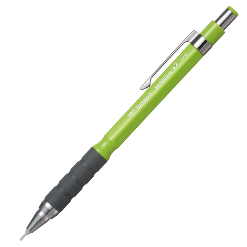 TOMBOW SH-300 GRİP 0.7 MM MEKANİK VERSATİL KALEM LİMON YEŞİLİ-SH-GR51R7