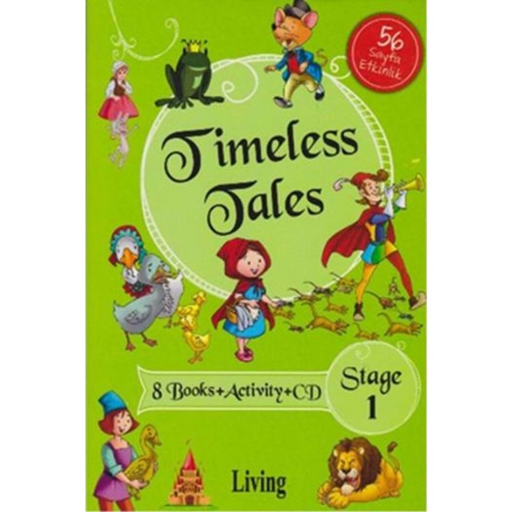 LİVİNG İNGİLİZCE HİKAYE SETİ TİMELESS TALES STAGE-1