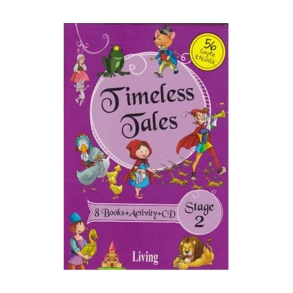 LİVİNG İNGİLİZCE 8 Lİ HİKAYE SETİ - TİMELESS TALES STAGE-2