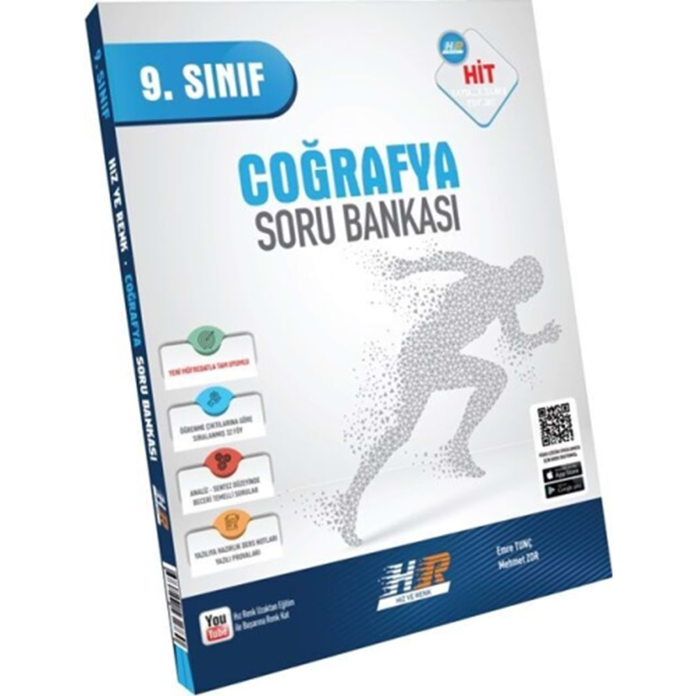 HIZ VE RENK 9.SINIF COĞRAFYA HİT SORU BANKASI-2025