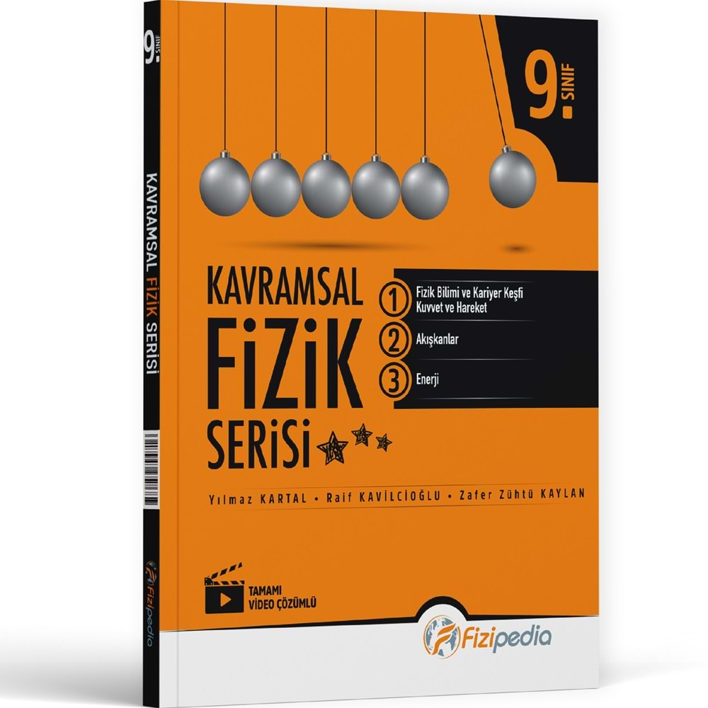 FİZİPEDİA YAYINLARI 9.SINIF KAVRAMSAL FİZİK SERİSİ SORU BANKASI SETİ-2025