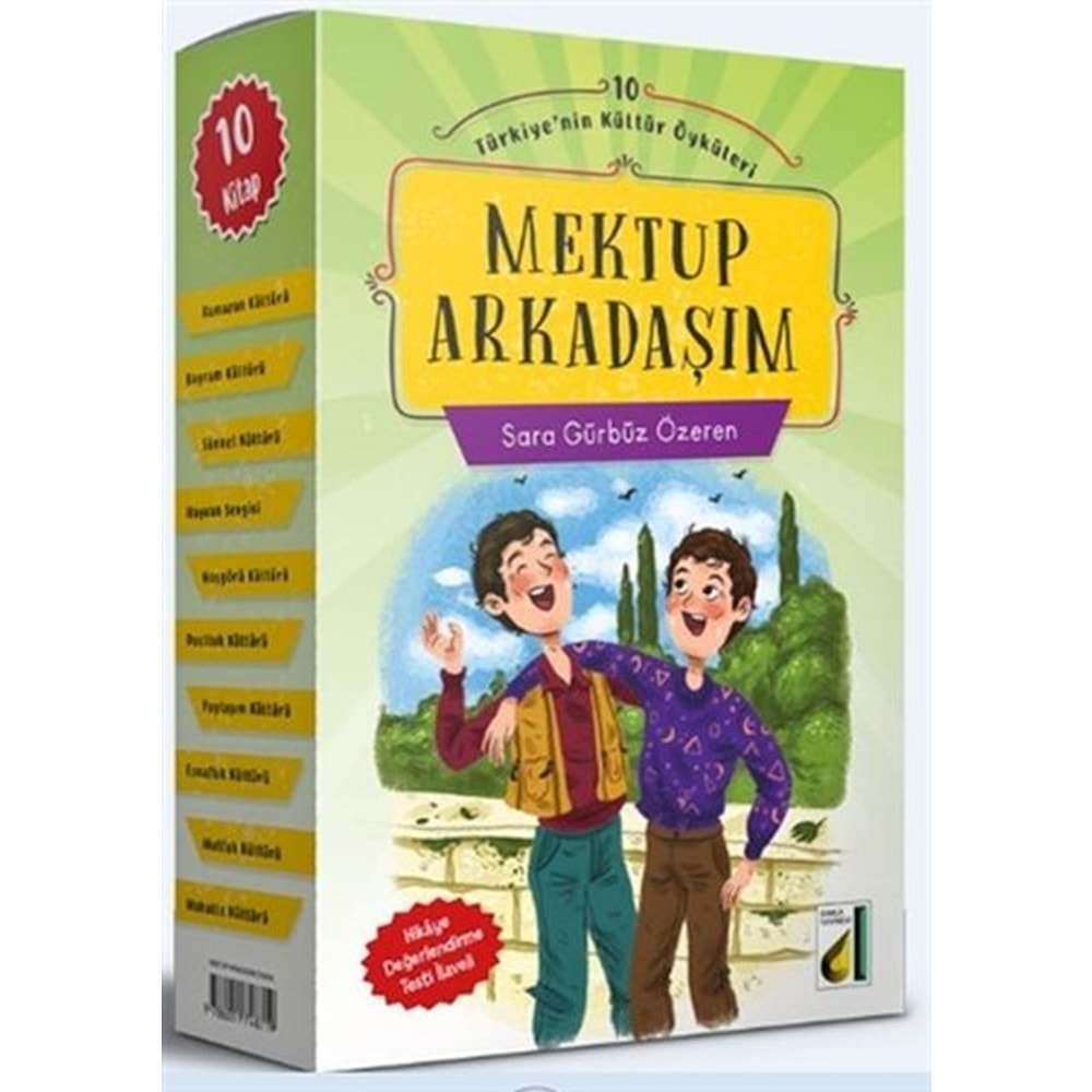 MEKTUP ARKADAŞIM 10 KİTAP TAKIM-SARA GÜRBÜZ ÖZEREN-DAMLA YAYINEVİ