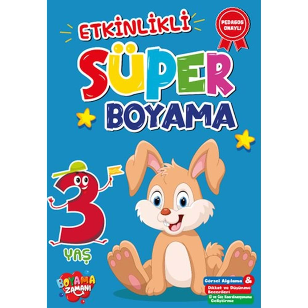 ETKİNLİKLİ SÜPER BOYAMA-BOYAMA ZAMANI