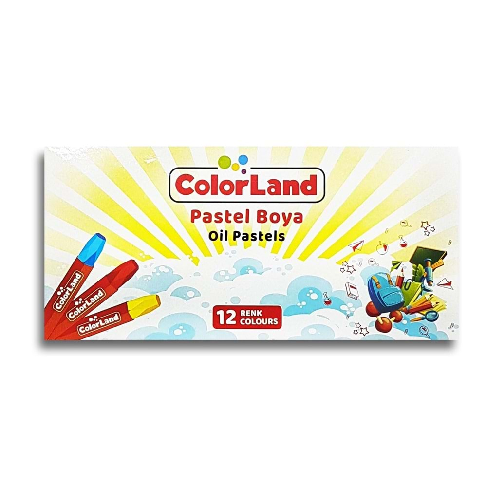 COLORLAND PASTEL BOYA 12 RENK-COLOR-PAS01