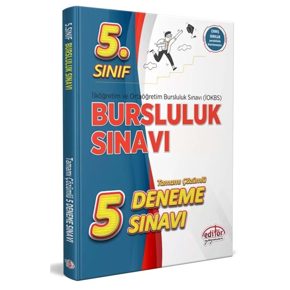 EDİTÖR 5.SINIF İOKBS BURSLULUK SINAVI TAMAMI ÇÖZÜMLÜ 5 DENEME SINAVI