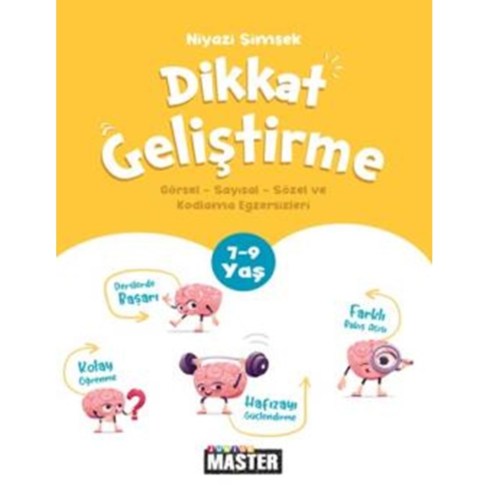 OKYANUS 7-9 YAŞ JUNİOR MASTER DİKKAT GELİŞTİRME EGZERSİZLERİ