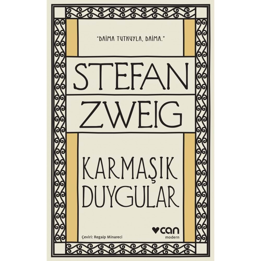 KARMAŞIK DUYGULAR-STEFAN ZWEIG-CAN