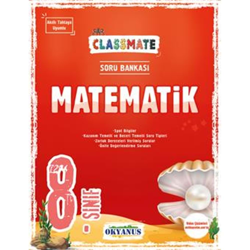 OKYANUS 8.SINIF CLASSMATE MATEMATİK SORU BANKASI