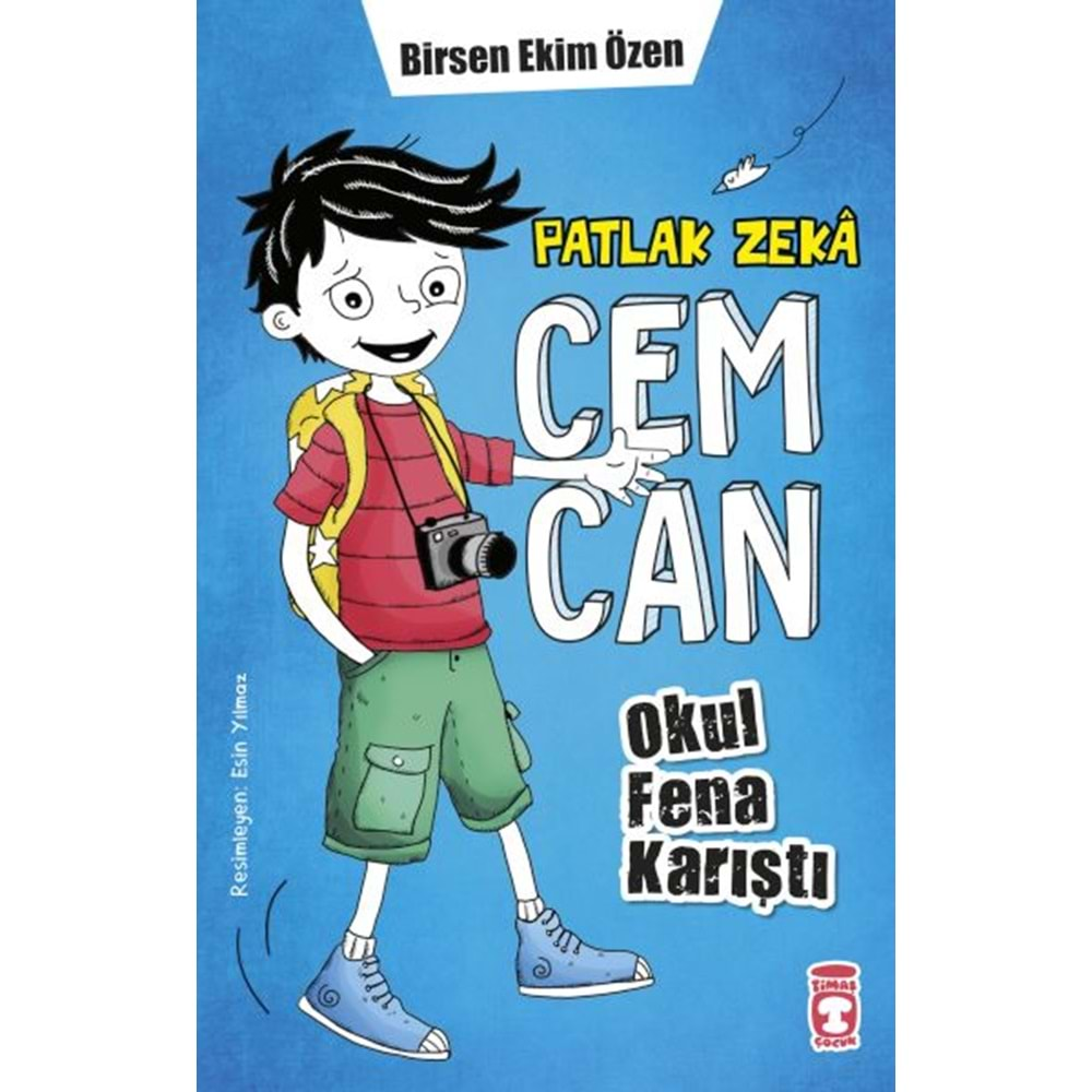 PATLAK ZEKA CEMCAN-1 OKUL FENA KARIŞTI (FLEKSİ CİLT)-BİRSEN EKİM ÖZEN-TİMAŞ ÇOCUK