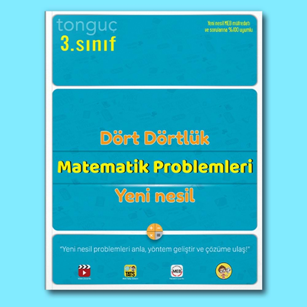 TONGUÇ 3.SINIF DÖRT DÖRTLÜK MATEMATİK