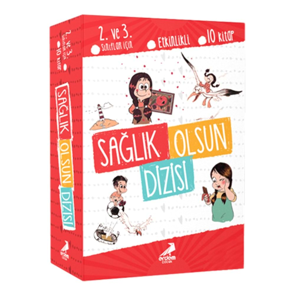 SAĞLIK OLSUN DİZİSİ (10 KİTAP TAKIM)-ERDEM ÇOCUK