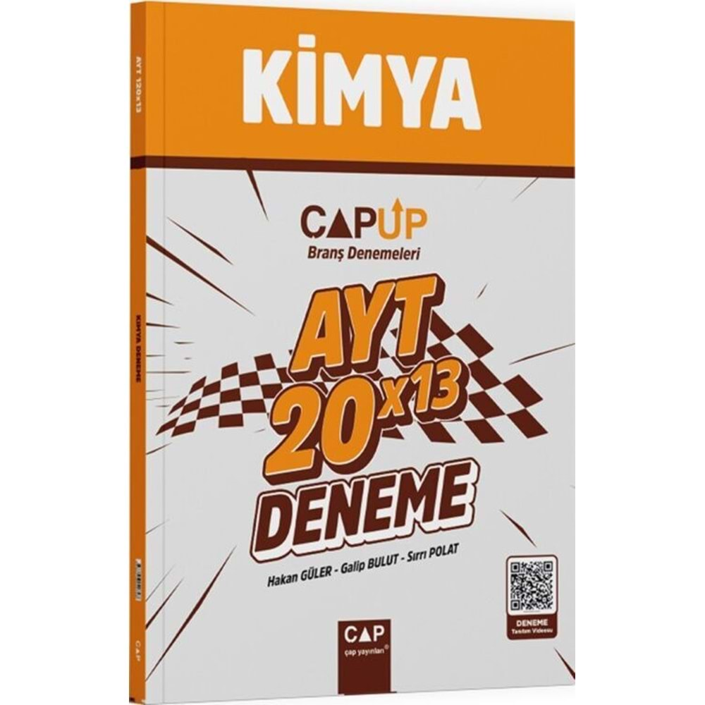 ÇAP AYT KİMYA 20*13 UP DENEME-2025