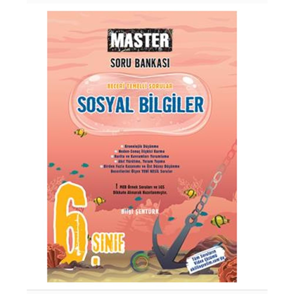 OKYANUS 6.SINIF MASTER SOSYAL BİLGİLER SORU BANKASI