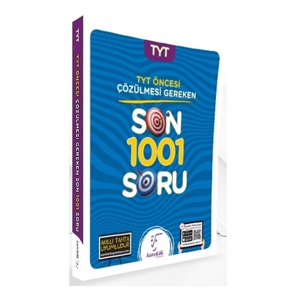 KAREKÖK TYT ÖNCESİ ÇÖZÜLMESİ GEREKEN SON 1001 SORU