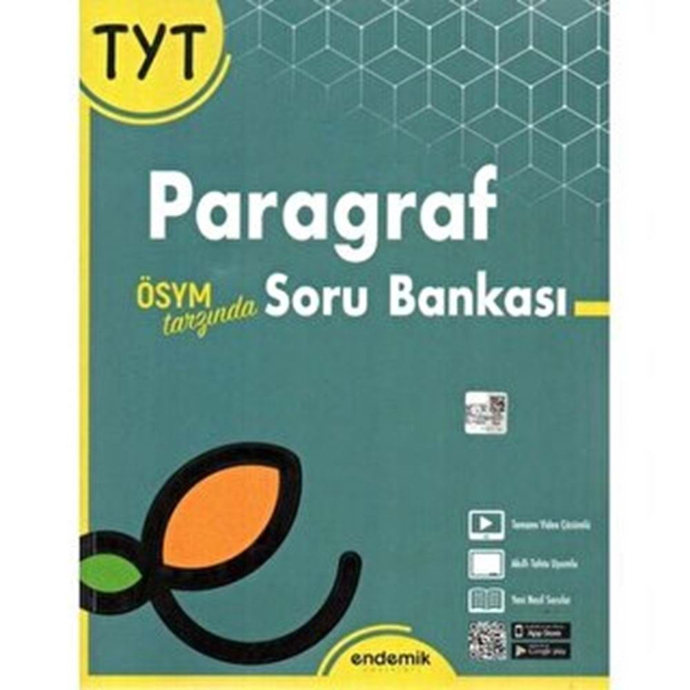 ENDEMİK TYT PARAGRAF SORU BANKASI