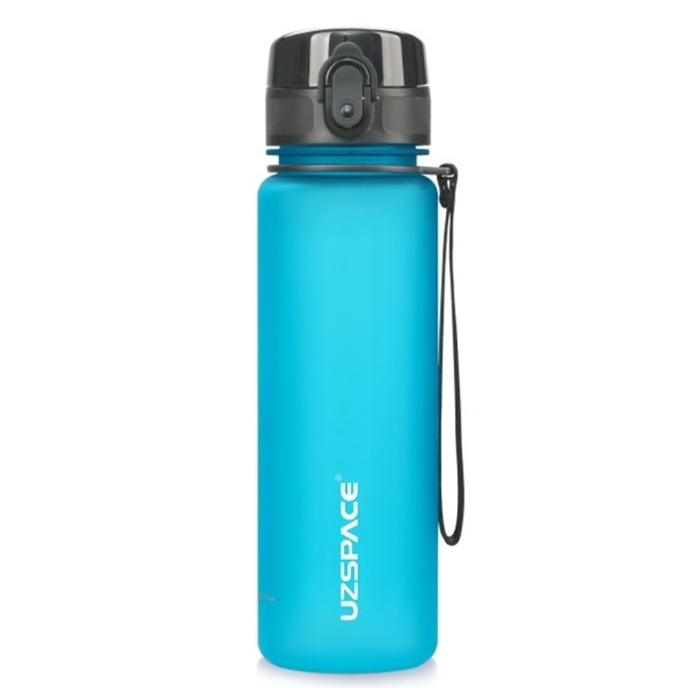 UZSPACE 500 ML TİRTAN MATARA (AURORA BLUE)-3026