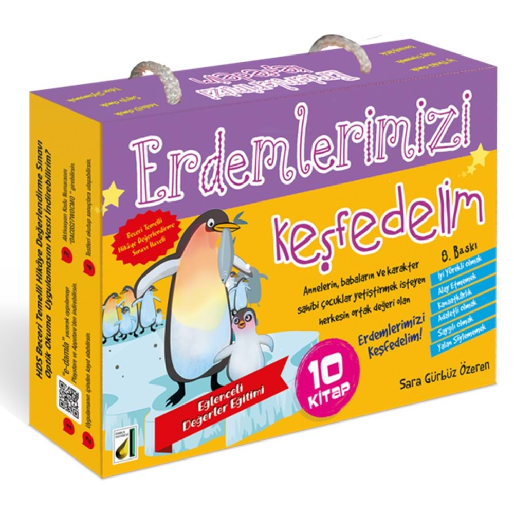 ERDEMLERİMİZİ KEŞFEDİN 10 KİTAP-DAMLA YAYINEVİ