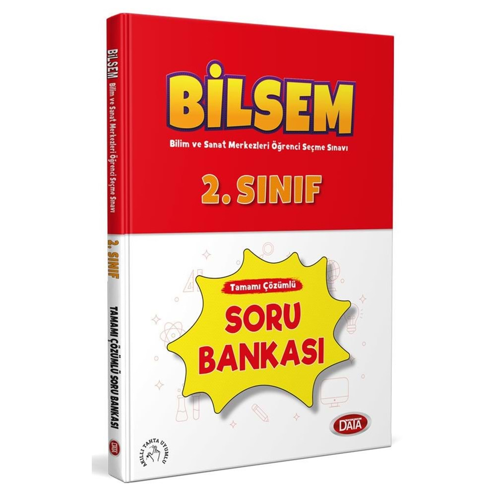 DATA 2.SINIF BİLSEM TAMAMI ÇÖZÜMLÜ SORU BANKASI