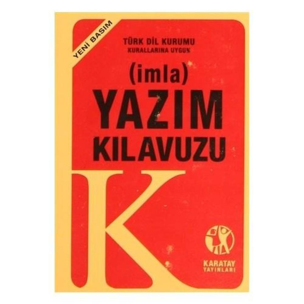 KARATAY İMLA YAZIM KLAVUZU PLASTİK KAPAK