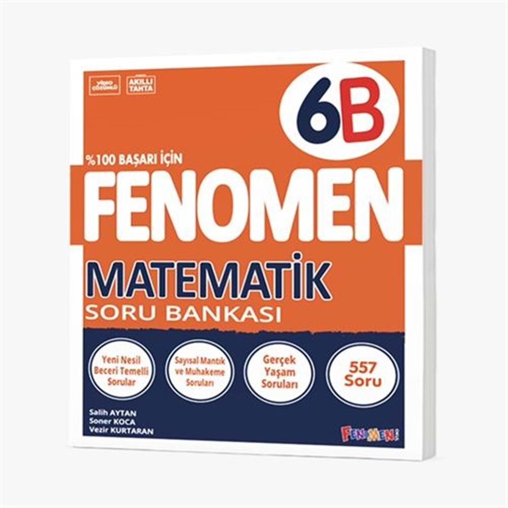 GAMA FENOMEN 6.SINIF MATEMATİK (B) SORU BANKASI