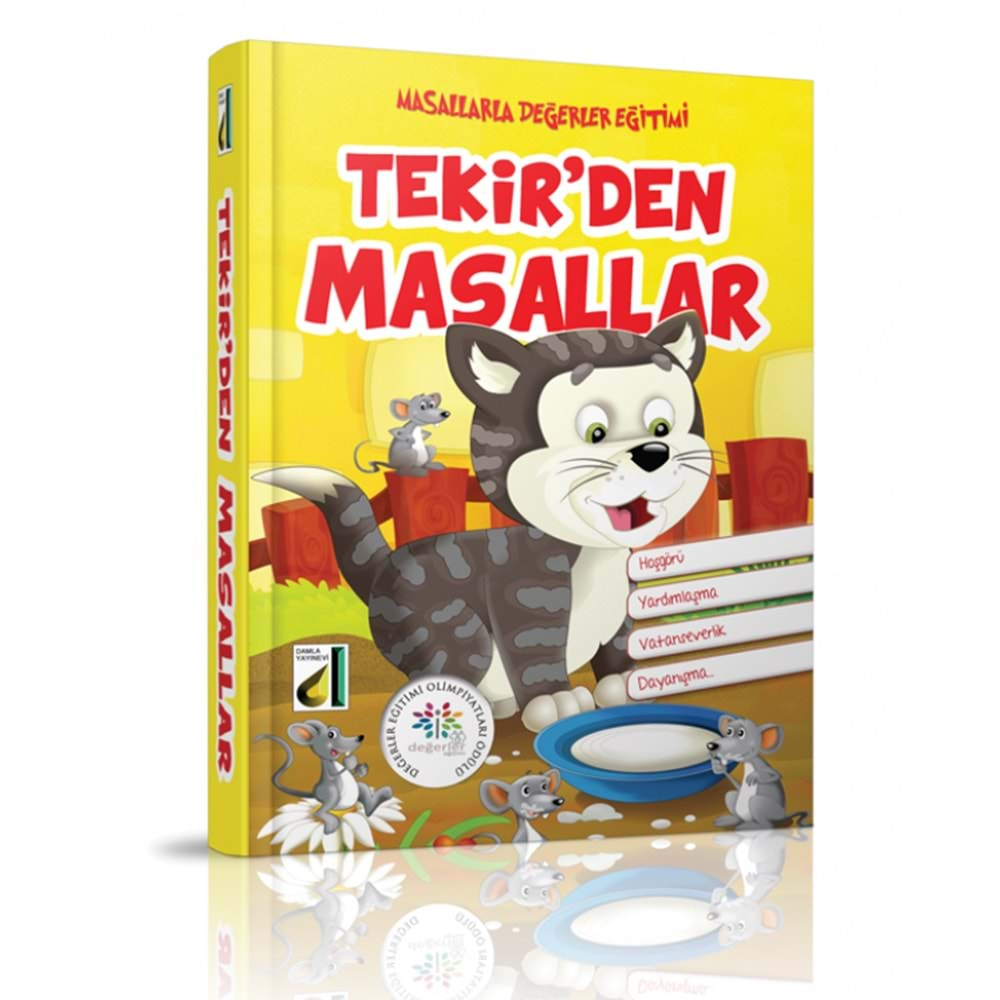 MASALLARLA DEĞERLER EĞİTİMİ-TEKİRDEN MASLLAR-DAMLA YAYINEVİ