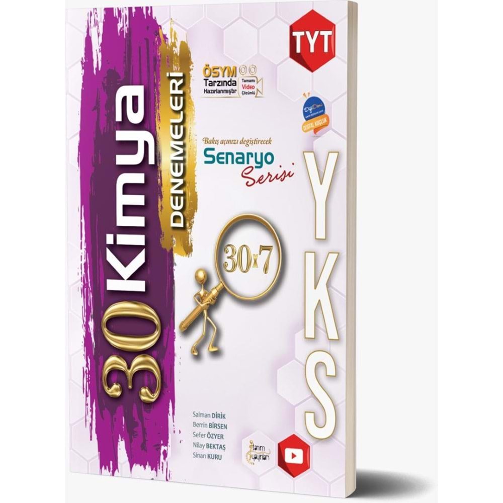 TANIM TYT KİMYA 30 LU DENEME-2023