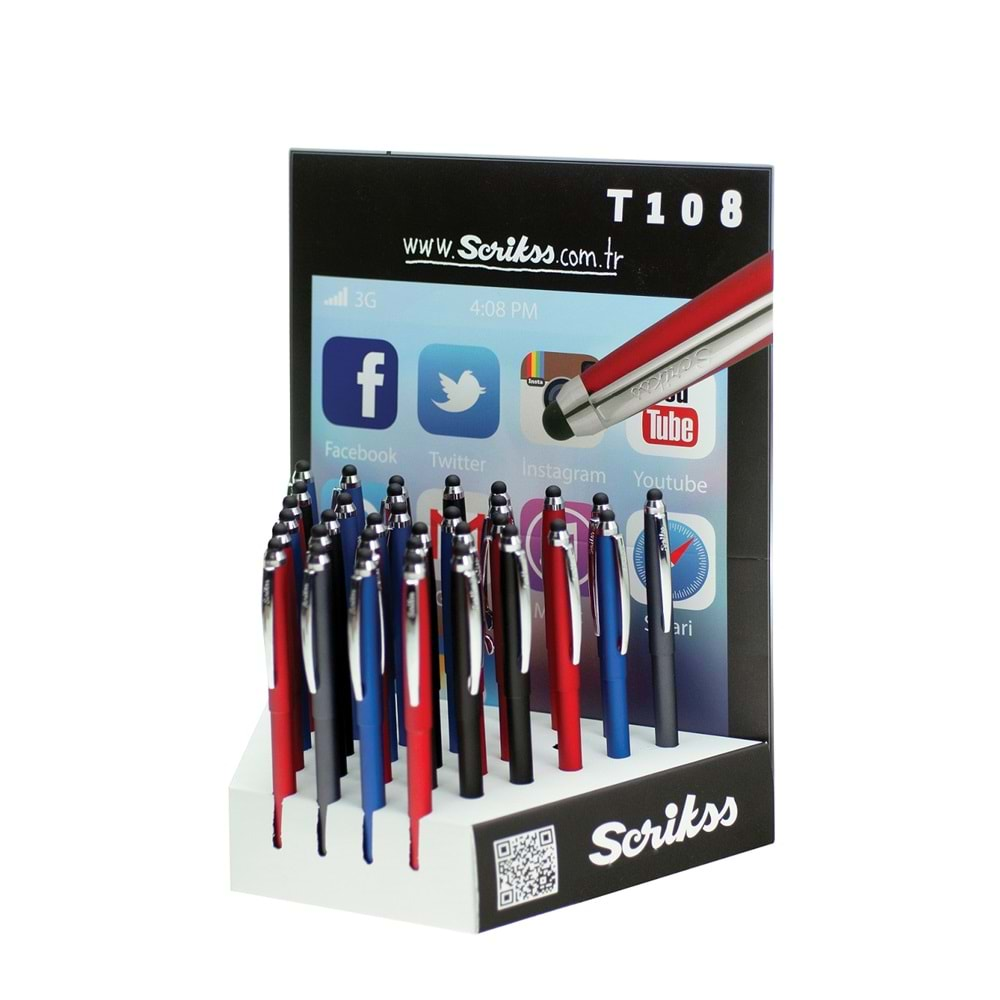 SCRİKSS T108 STYLUS TÜKENMEZ KALEM