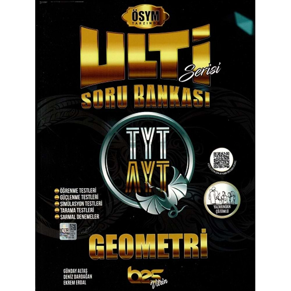 BES ULTİ TYT-AYT GEOMETRİ SORU BANKASI-2022