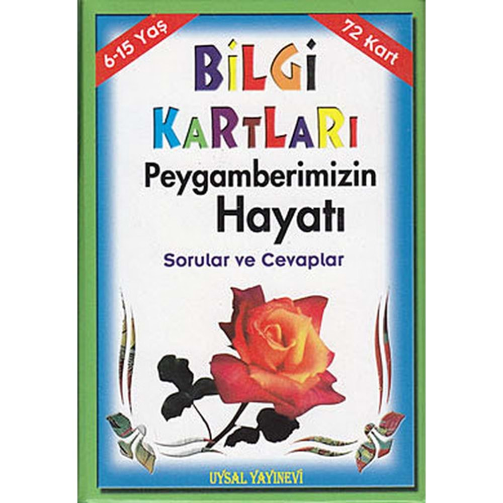 BİLGİ KARTLARI -PEYGAMBERİMİZİN HAYATI 72 KART - UYSAL