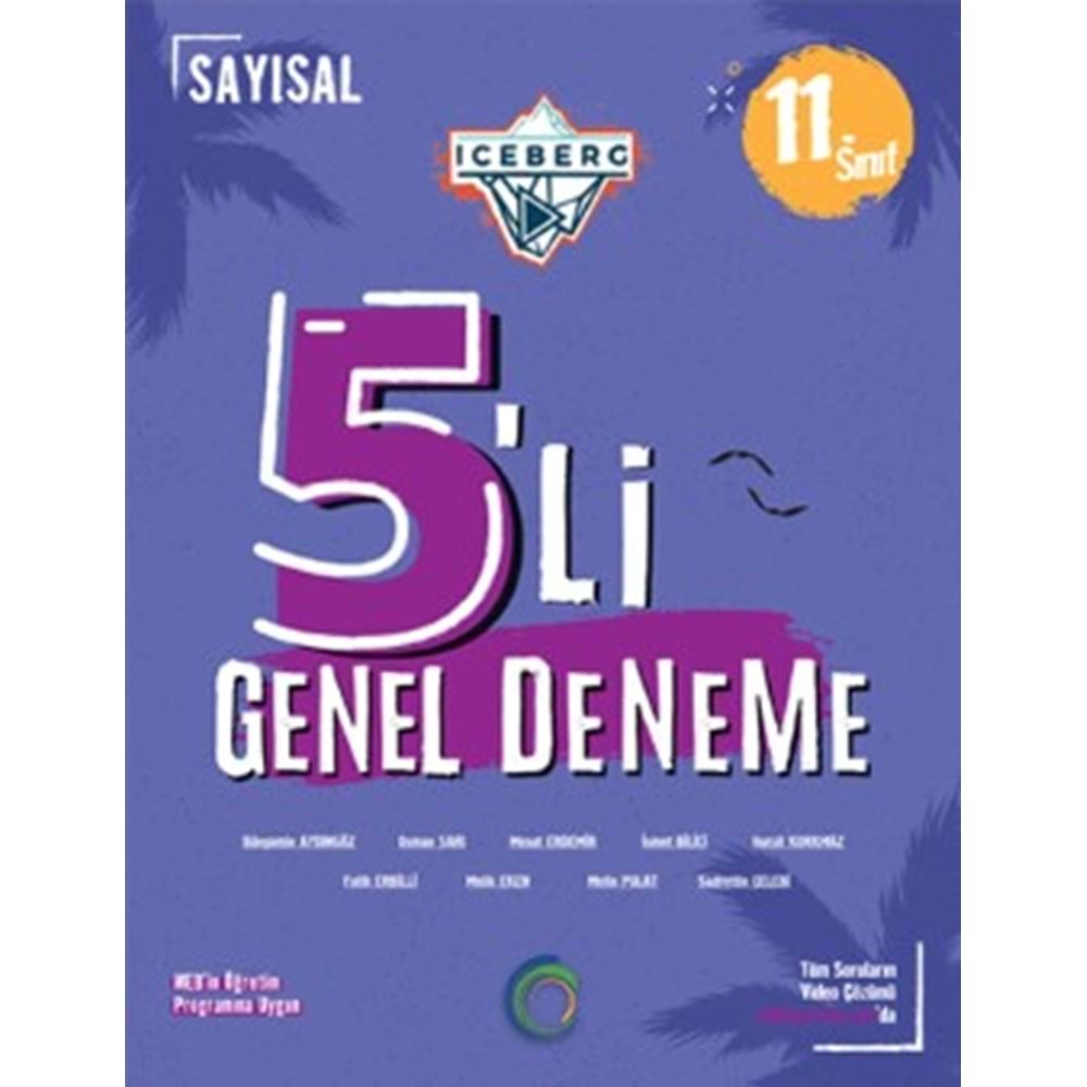 OKYANUS 11.SINIF SAYISAL 5 Lİ GENEL DENEME