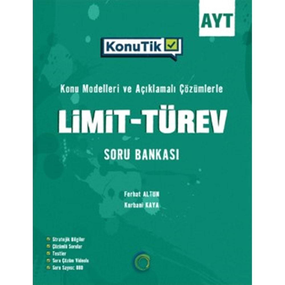 OKYANUS AYT KonuTik LİMİT-TÜREV SORU BANKASI