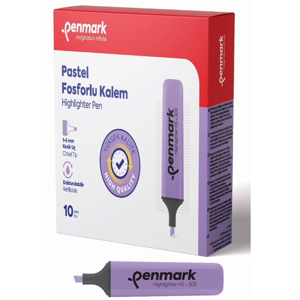 PENMARK PASTEL FOSFORLU KALEM LAVANTA-HS 505 07