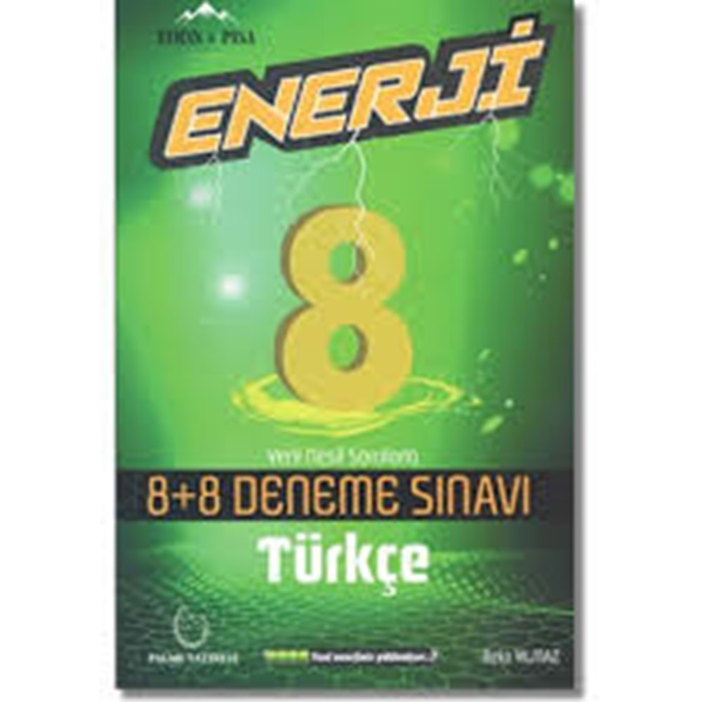 PALME 8.SINIF ENERJİ 8+8 TÜRKÇE DENEME SINAVI