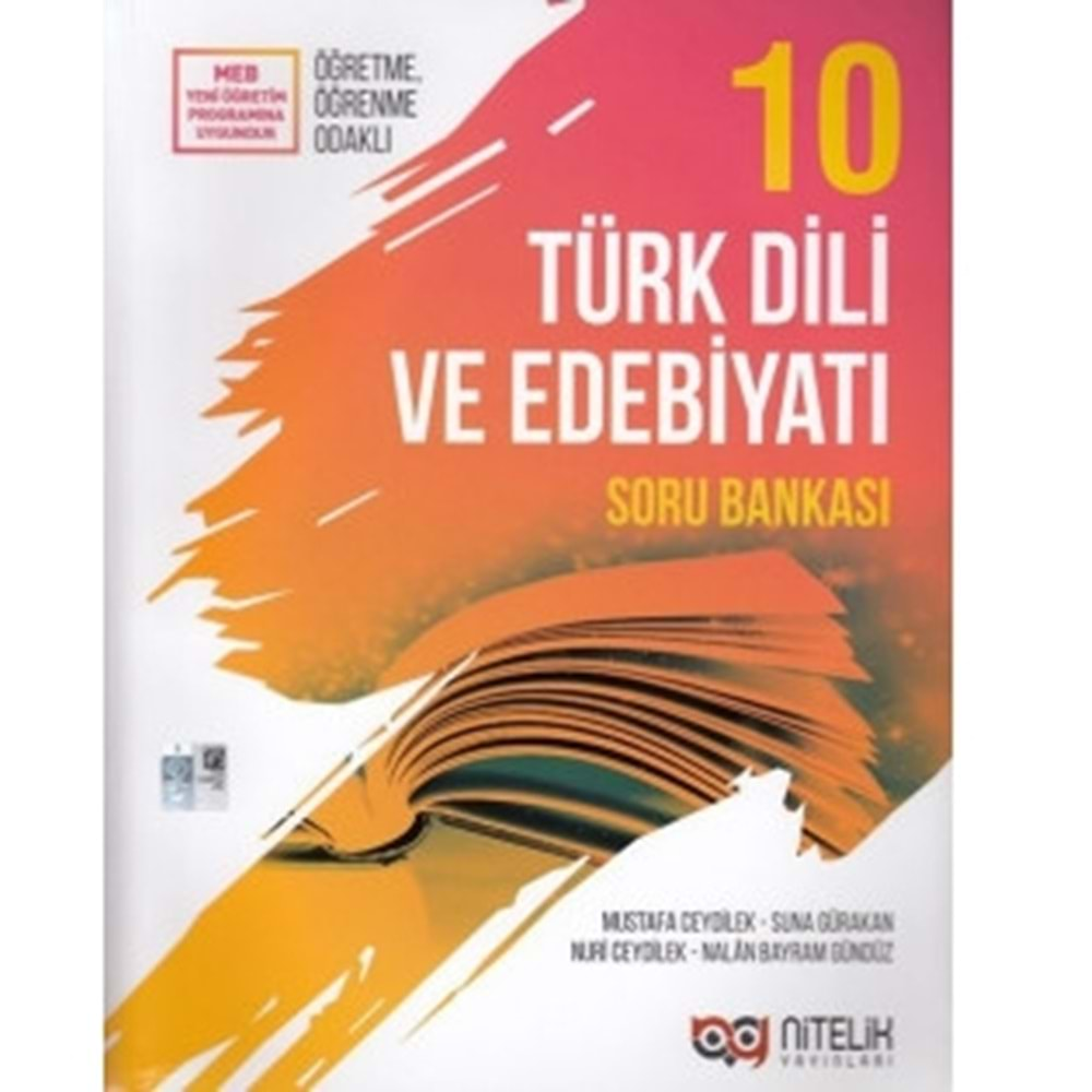 NİTELİK 10.SINIF TÜRK EDEBİYATI SORU BANKASI