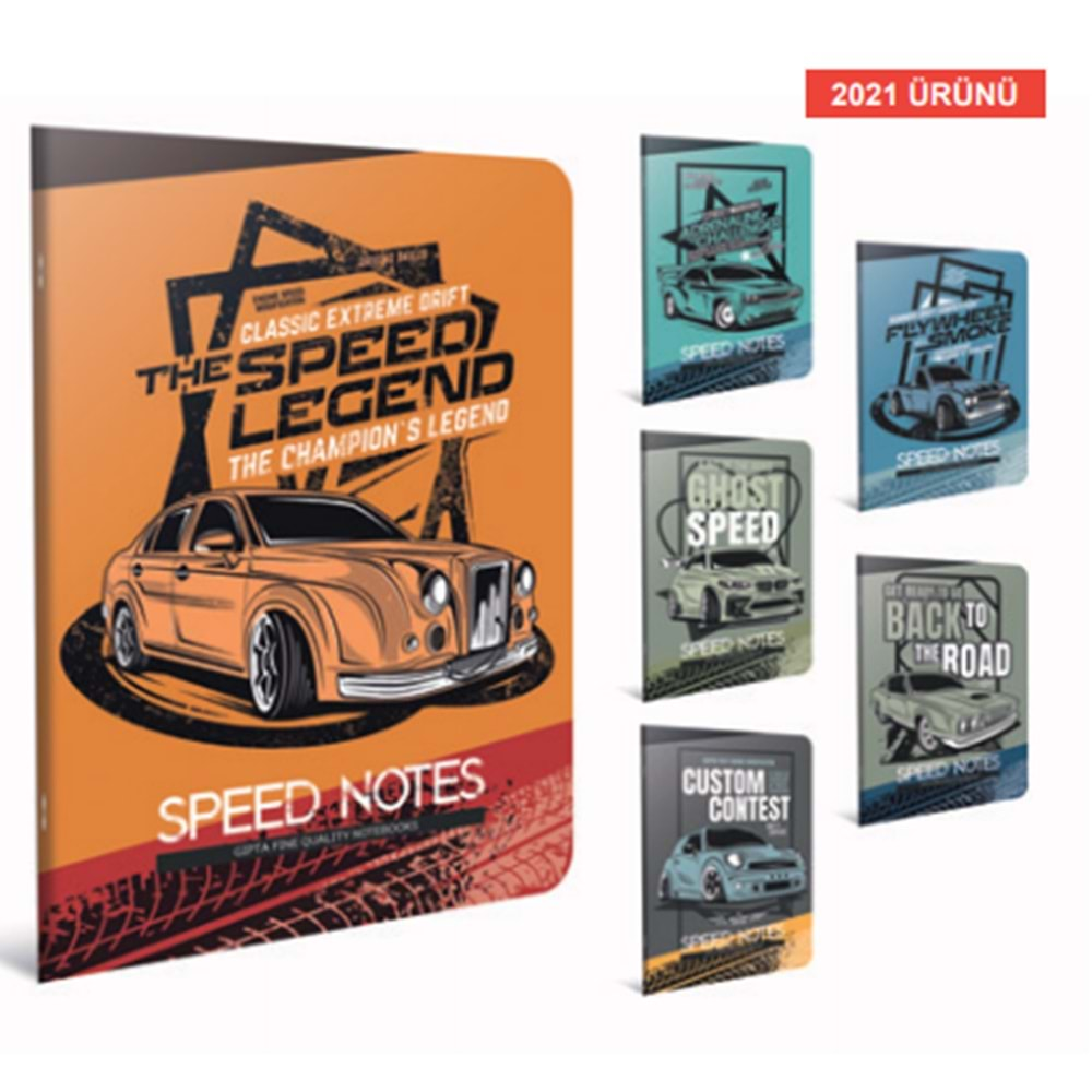 GIPTA SPEED NOTES TEL DKŞ.PP KAPAK DEFTER A4 80 YP.ÇİZGİLİ-5591