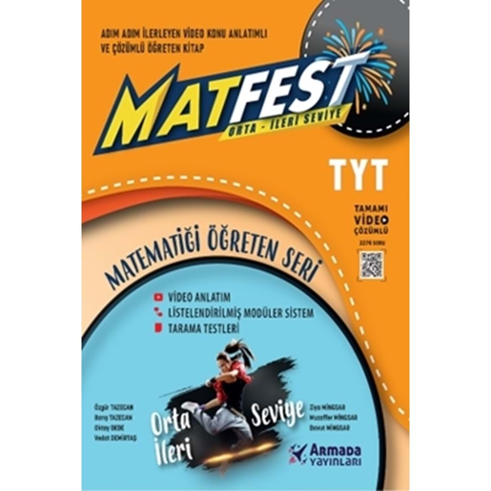 ARMADA TYT MATFEST MATEMATİĞİ ÖĞRETE SERİ