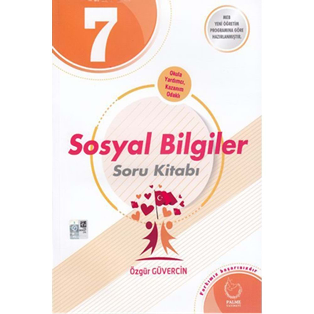 PALME 7.SINIF SOSYAL BİLGİLER KONU KİTABI